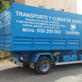 Transportes Castillo Mar transporte de agua