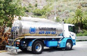 Transportes Castillo Mar camión de transporte de liquido